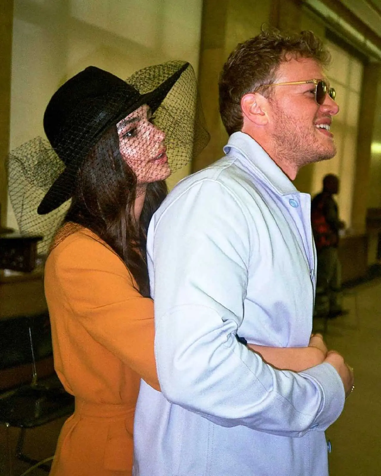 Emily Ratajkowski
Emily Ratajkowski wore a mustard yellow Zara Pantsuit and a black hat to her surprise NYC courthouse wedding in February 2018. The suit sold out hours after she posted the announcement. Everything about this look was iconic Emily Ratajkowski
Emily Ratajkowski wore a mustard yellow Zara Pantsuit and a black hat to her surprise NYC courthouse wedding in February 2018. The suit sold out hours after she posted the announcement. Everything about this look was iconic